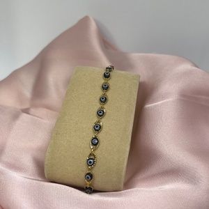 Black Evil Eye Beaded Bracelet